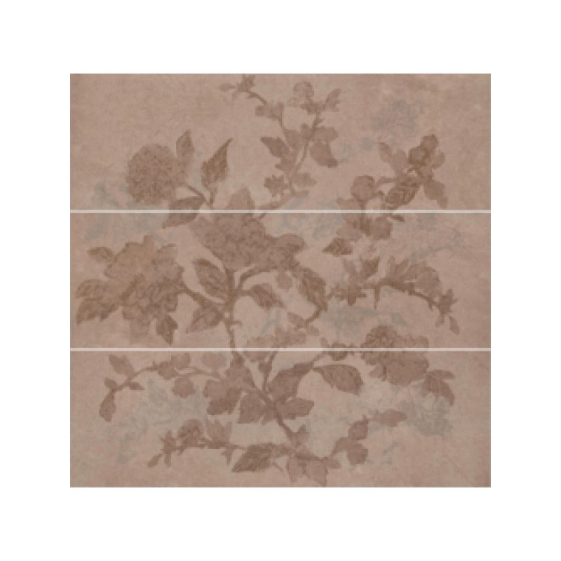 Marazzi Stone Art Decoro Bloom Moka 120x120cm