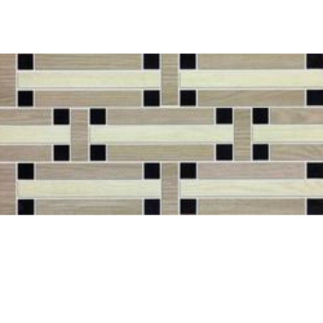 Marazzi Treverk Decoro White/Cappucino/Black 30x60cm/10,5mm