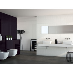 Marazzi Soul Waves  White  Gloss 25x76cm/ 10,5mm