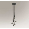 oprawa zwieszana - 8 x moduł LED CL 147 φ 33 mm (wbudowane)