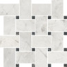 Delconca Boutique HBO 10 Bianco Intreccio Shine Mosaico 30x30 cm