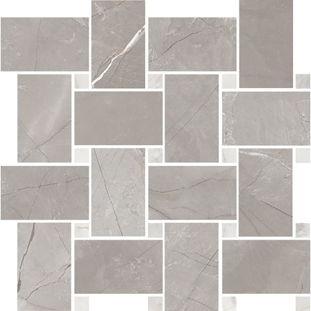 Delconca Boutique HBO 5 Grigio Intreccio Shine Mosaico 30x30 cm