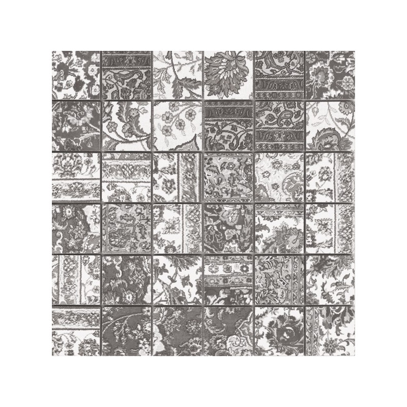 Aparici Kilim Black Natural Mosaico 30X30cm