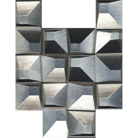 Aparici Jacquard Eclectric Silver 20,2x25cm