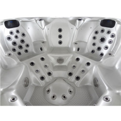 WANNA OGRODOWA JACUZZI SPA-206 NORDIC 230x230 BIAŁY MARMUR