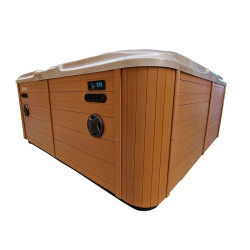 WANNA OGRODOWA JACUZZI SPA-206 NORDIC 230x230 CAPPUCINO NATURAL