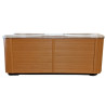 WANNA OGRODOWA JACUZZI SPA-206 NORDIC 230x230 CAPPUCINO NATURAL