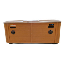 WANNA OGRODOWA JACUZZI SPA-206 NORDIC 230x230 CAPPUCINO NATURAL