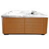 WANNA OGRODOWA JACUZZI SPA-704 210x200 CAPPUCCINO OBUDOWA NATURAL