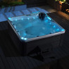 Wanna ogrodowa JACUZZI SPA-741 200x200 Cappucino obudowa szara