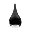 Lampa wisząca Kropla E27 czarna HY-2701