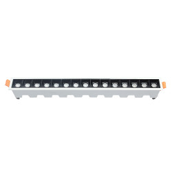 Lampa liniowa Led podtynkowa 30W 4000K biała JDL-15T