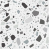 Płytka gresowa Quintessenza Confetti Bianco- Grigio  18,6x18,6