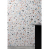 Płytka gresowa Quintessenza Confetti Bianco- Multicolor  18,6x18,6
