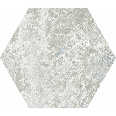 Płytka gresowa APAVISA EMOTION GREY NATURAL HEXAGON   25X30