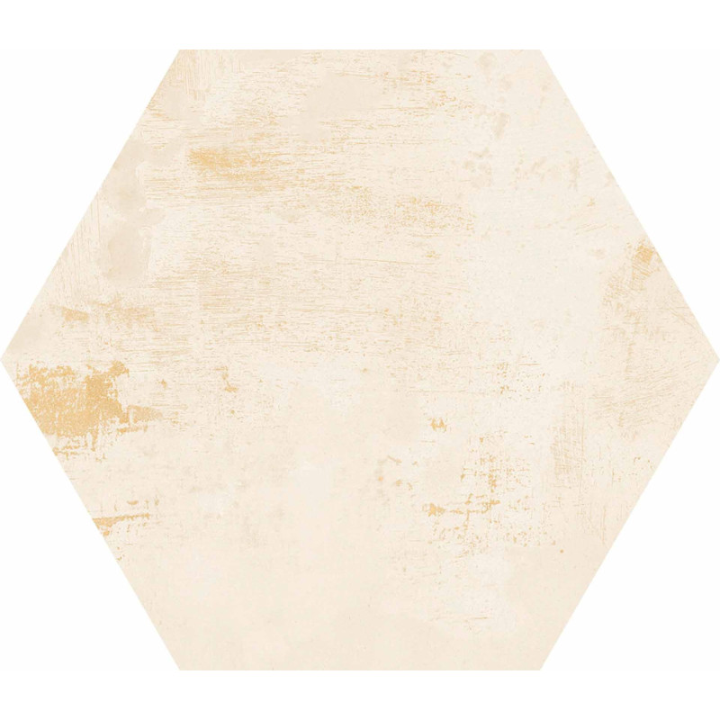 Płytka gresowa APAVISA MOOD IVORY NATURAL HEXAGON     25X29