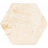 Płytka gresowa APAVISA MOOD IVORY NATURAL HEXAGON     25X29