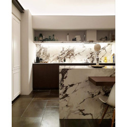 Płytka gresowa spiek kwarcowy Marazzi Grande Marble Look Capraia rett. 120x120