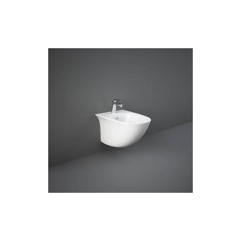 Rak Ceramics Bidet SENSATION Bidet podwieszany 52x38 cm biały połysk