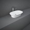 RAK SENSATION Umywalka nablatowa 60x38 cm biały połysk