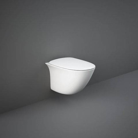 SENSATION Miska WC podwiesz. Rimless 48x38 cm biały połysk