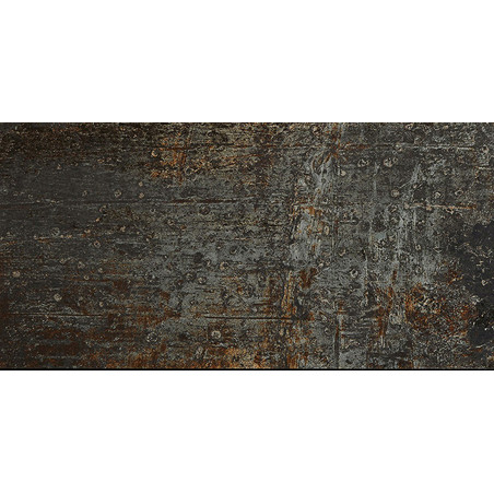Płytka ceramiczna APAVISA CAST IRON BLACK NATURAL 29,75X59,55 cm