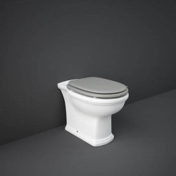 RESORT Miska WC Rimless do kompaktu 60x36 cm biały połysk