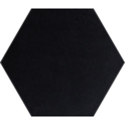 Płytka ceramiczna APAVISA INTUITION BLACK NATURAL HEXAGO 25X29 cm