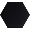 Płytka ceramiczna APAVISA INTUITION BLACK NATURAL HEXAGO 25X29 cm