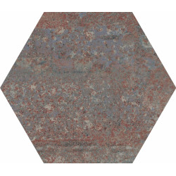 Płytka ceramiczna APAVISA RUST TITANIUM NATURAL HEXAGON 25X29 cm