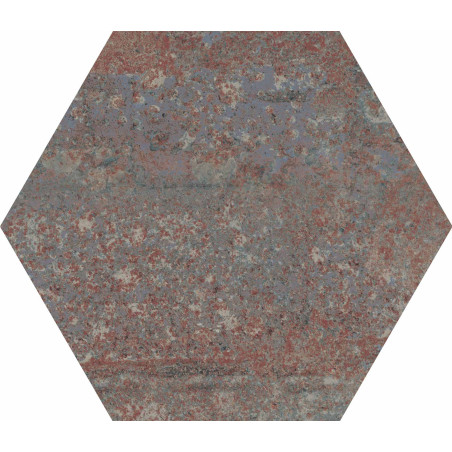 Płytka ceramiczna APAVISA RUST TITANIUM NATURAL HEXAGON 25X29 cm