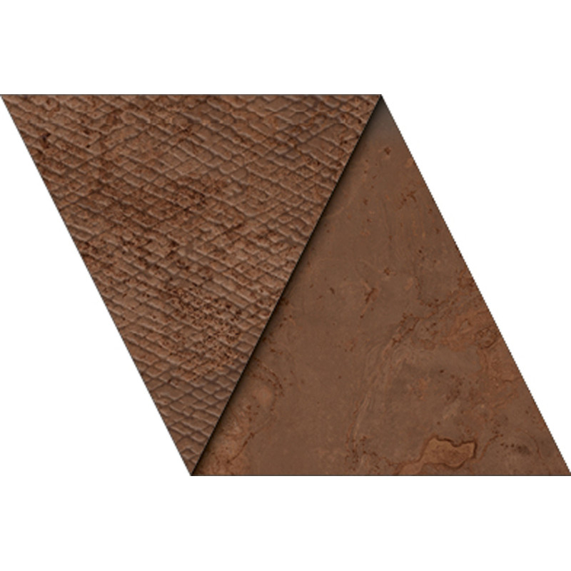 Płytka ceramiczna APAVISA ZINC COPPER DECOR RAMP 29,26X29,28 cm