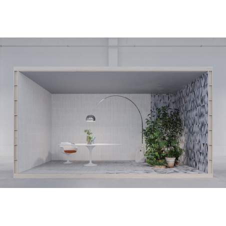 Płytka ceramiczna Quintessenza FUORICITTA - Confini ghiaccio.blu 7x28 9mm