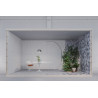 Płytka ceramiczna Quintessenza FUORICITTA - Confini ghiaccio.blu  7x28 9mm