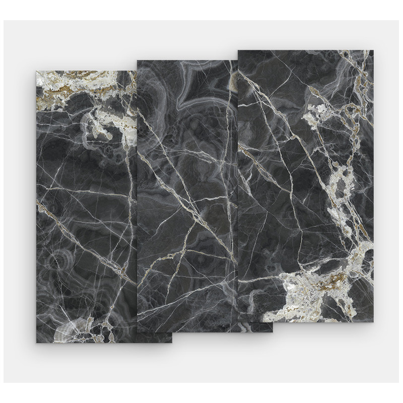 Płytka gresowa IRIS FMG - Maxfine Marmi - BLACK ONYX 150x75