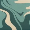 Quintessenza FlUID Colors Matcha tea mat