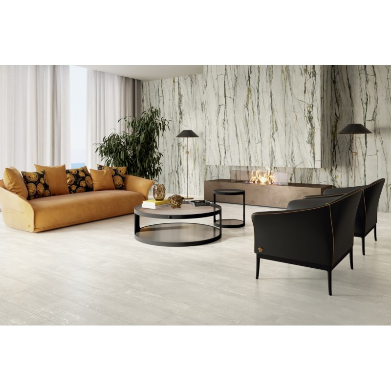 Versace Ceramics Eterno White 180X26,5cm Płytka gresowa imitacja drewna