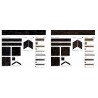 Decors  Versace  Fascia Greca Oro 20 x 80 cm