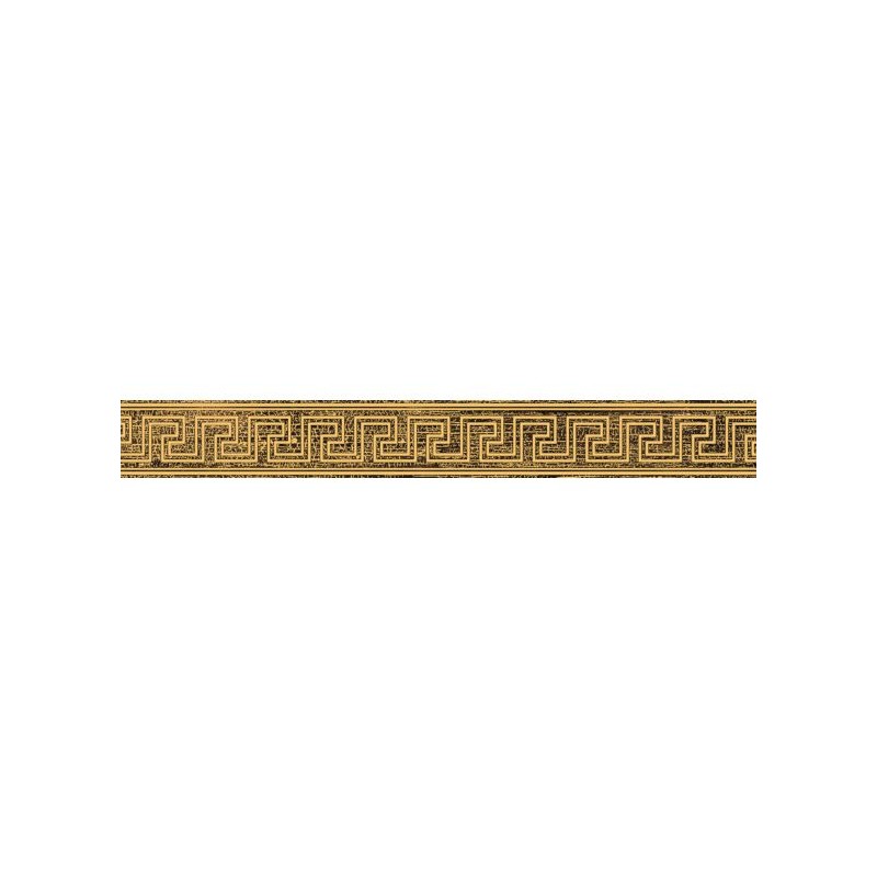 Decors  Versace  Fascia Greca Oro 10 x 80 cm