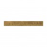 Decors  Versace  Fascia Greca Oro 10 x 80 cm