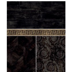 Decors  Versace  Fascia Greca Oro 10 x 80 cm