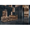 Versace Tarsia Nero Imperiale Lux 3D 120 x 120 cm 8,5mm Płytka gresowa dekoracyjna