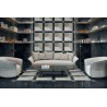 Versace Tarsia Nero Imperiale Lux 3D 120 x 120 cm 8,5mm Płytka gresowa dekoracyjna