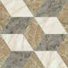 Versace Tarsia Cubical Avorio, Cubical Nero 3D Lux 60 x 120 cm 8,5mm Płytka gresowa dekoracyjna