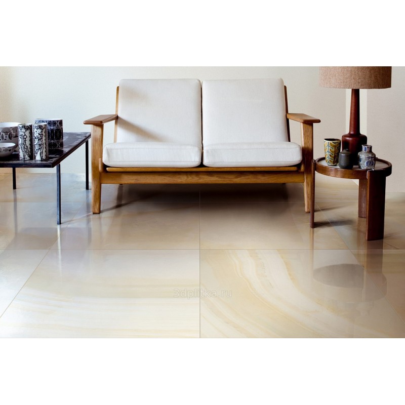 Alabastri di Rex Alabastro Miele Shiny 80 x 180 Florim Rex Płytka gresowa