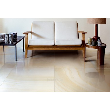 Alabastri di Rex Alabastro Miele Shiny 80 x 180 Florim Rex Płytka gresowa
