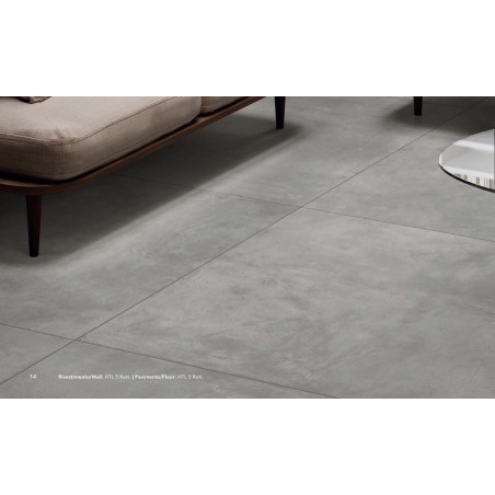 HTL 5 Grey  Delconca Timeline 60 x 60 cm II gatunek Płytka gresowa