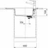 ZLEWOZMYWAK FRANKE Fresno FSG 611-88