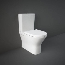 WASHINGTON Miska WC podwiesz. z kołnierzem 56x36 cm biały połysk