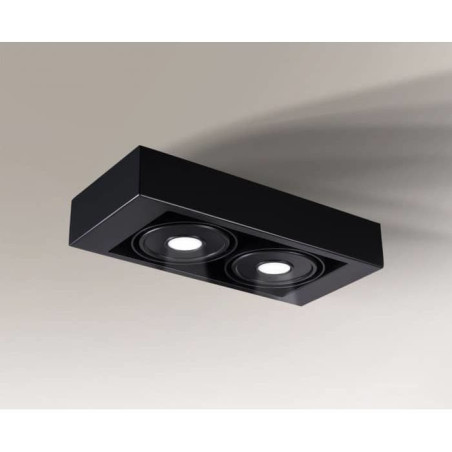 oprawa natynkowa - 2 x moduł LED CL 148 φ 46 mm